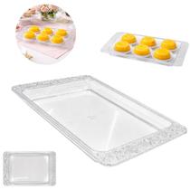 Bandeja Decorada Para Doces Confeitaria Retangular Bandeja Decorada Para Doces Confeitaria Retangular