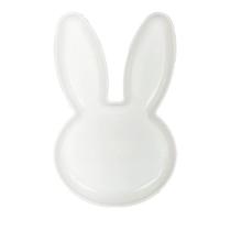 Bandeja Decorativa - Coelho Branco - 1 unidade - Rizzo Bandeja Decorativa - Coelho Branco - 1 unidade - Rizzo