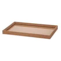 Bandeja Decorativa Cortiça Retangular Em Mdf 45x27cm Mart Bandeja Decorativa Cortiça Retangular Em Mdf 45x27cm Mart