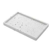 Bandeja Decorativa de Mármore Terrazzo 27cm Lyor