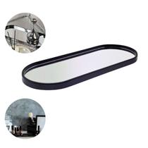 Bandeja decorativa de vidro Oval Espelhada 29 CM Bandeja decorativa de vidro Oval Espelhada 29 CM