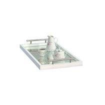 Bandeja Decorativa Espelhada 3mm Para Cantinho Café 31x52