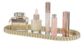 Bandeja Decorativa Espelhada Oval Cosméticos Perfumes Pincéis Banheiro Lavabo Luxo Bandeja Decorativa Espelhada Oval Cosméticos Perfumes Pincéis Banheiro Lavabo Luxo