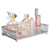 Bandeja Decorativa Espelhada P/ Perfume Make Banheiro Bd-546 - PGB