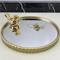 Bandeja Decorativa Espelhada para Jóias Lavabo Decoração Casa Multiuso R18,99 - R46,99