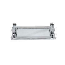 Bandeja Decorativa Espelhada - Retangular Pequena - Venus Victrix Bandeja Decorativa Espelhada - Retangular Pequena - Venus Victrix