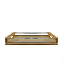 Bandeja Decorativa Para Cantinho do Café com Alças - 55X28