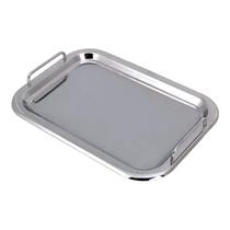 Bandeja Decorativa para Canto do Café Feita em Aço Inox