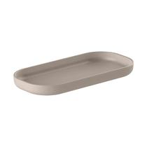 Bandeja Decorativa Porta Objetos Potes Oval Banheiro Lavabo Sala Decoração