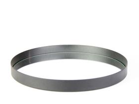 Bandeja Decorativa Preta 40 Cm Redondo