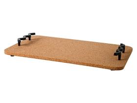 Bandeja Decorativa Retangular Em Cortiça Grande Com Alça Metal Resistente Decoração Cantinho Café Bebidas Cozinha Sala Jantar Escritório Adorno Mesa Bandeja Decorativa Retangular Em Cortiça Grande Com Alça Metal Resistente Decoração Cantinho Café Bebidas Cozinha Sala Jantar Escritório Adorno Mesa