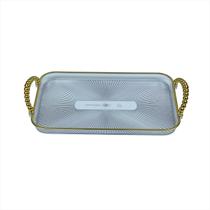 Bandeja Decorativa Retangular Multiuso Cantinho Café Luxo Bandeja Decorativa Retangular Multiuso Cantinho Café Luxo