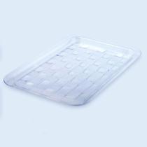 Bandeja Decorativa Retangular Multiuso Ibiza 39cm Cristal - Keita Bandeja Decorativa Retangular Multiuso Ibiza 39cm Cristal - Keita