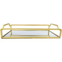 Bandeja Decorativa Vidro DCarte 24x16x5