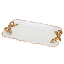 Bandeja decorativa Warmtree Vintage Design Resin White Bandeja decorativa Warmtree Vintage Design Resin White
