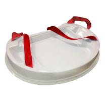 Bandeja Degustação Média Alça Na Cor Vermelha Bandeja Degustação Média Alça Na Cor Vermelha