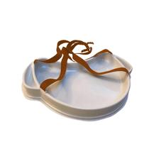 Bandeja Degustação Meia Lua Com Alça Na Cor Tangerina Bandeja Degustação Meia Lua Com Alça Na Cor Tangerina