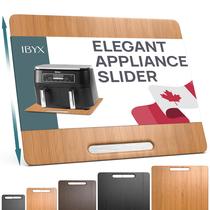 Bandeja deslizante Ibyx Elegant para cafeteira e eletrodomésticos Bandeja deslizante Ibyx Elegant para cafeteira e eletrodomésticos