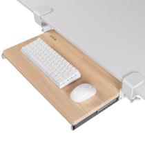 Bandeja deslizante para teclado e mouse VIVO MOUNT-KB05ES-A Light Wood
