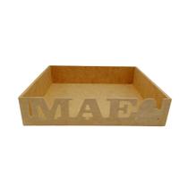 Bandeja Dia Mães Mdf Cru Decorar Presente Montagem Cesta Bandeja Dia Mães Mdf Cru Decorar Presente Montagem Cesta
