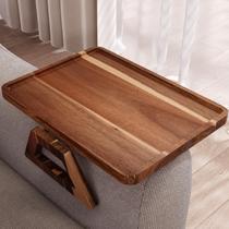 Bandeja Dobrável para Braço de Sofá em Madeira de Acácia Danfoxer 33 x 24 x 2 cm Bandeja Dobrável para Braço de Sofá em Madeira de Acácia Danfoxer 33 x 24 x 2 cm