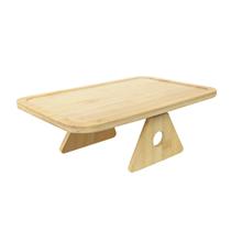 Bandeja dobravel para braço sofa em bambu 20x30x1cm Bandeja dobravel para braço sofa em bambu 20x30x1cm