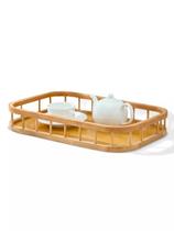 Bandeja dolce home retangular bambu 1490 Bandeja dolce home retangular bambu 1490