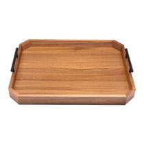 Bandeja Em Acácia 7,7x37,5x49cm Kenya