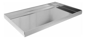 Bandeja Em Aço Inox 10x15 Hotel, Restaurante, Açougue Bandeja Em Aço Inox 10x15 Hotel, Restaurante, Açougue