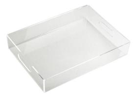 Bandeja Em Acrílico Transparente Bandeja Em Acrílico Transparente