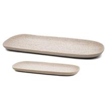 Bandeja Em Ceramica G 2 x 40 x 14 cm (AxLxP) - Mart Collection Bandeja Em Ceramica G 2 x 40 x 14 cm (AxLxP) - Mart Collection