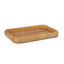Bandeja em Fibra Natural Retangular - 40x26cm