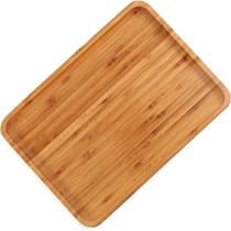 Bandeja Em Madeira Bambu Com Alça Café Na Cama Utensílio Bandeja Em Madeira Bambu Com Alça Café Na Cama Utensílio