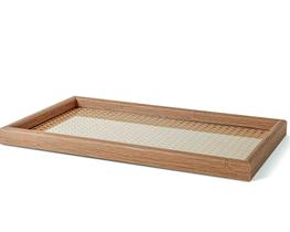 Bandeja em MDF c/ Rattan 16753 Mart