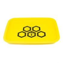 Bandeja em Silicone Média Amarela Cultura Dab Bandeja em Silicone Média Amarela Cultura Dab