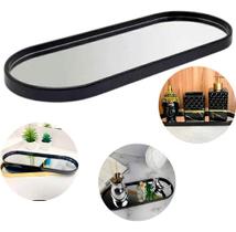 Bandeja Espelhada Decorativa 2 Em 1 Espelho Parede E Bancada