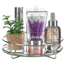 Bandeja Espelhada Decorativa P/ Perfume Maquiagem Banheiro - pgb