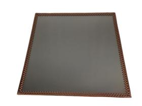 Bandeja Espelhada Retangular Metal Rosé 30X12Cm House36