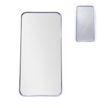 Bandeja espelhada retangular preto 40x20cm hauskraft