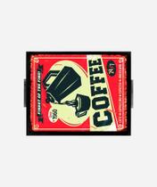 Bandeja Estampada 30X37 - Coffee 1960