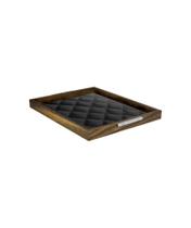 Bandeja Estampada 30X37 - Couro