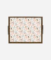 Bandeja Estampada 30X37 - Passeio Em Paris