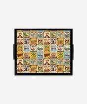 Bandeja Estampada 30X37 - Retrô Poster