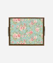 Bandeja Estampada 30X37 - Rosal