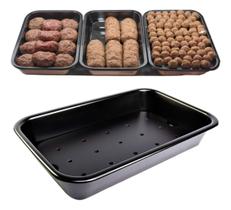 Bandeja Expositora Tecnovacuum 44x28x7cm Preto Organize seu Freezer Balcão Bandeja Expositora Tecnovacuum 44x28x7cm Preto Organize seu Freezer Balcão
