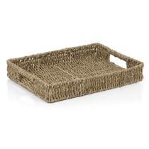 Bandeja Fiber Natural Retangular 34X24cm - Copa & Cia