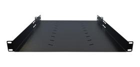 Bandeja Fixa 1u Padrão 19 X 300mm 4 Pontos Fixacao Max Eletron