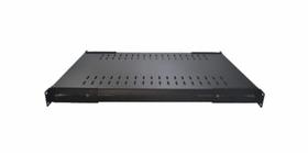 Bandeja fixa 500 mm preto 19" p/ rack wj