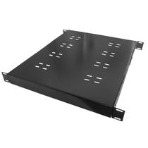 Bandeja Fixa Ventilada 1U x 500 mm 4 PT - Preto