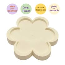 Bandeja Floratta - Amarelo Candy - para Doces e Decoração de Mesas - Valor Unitário